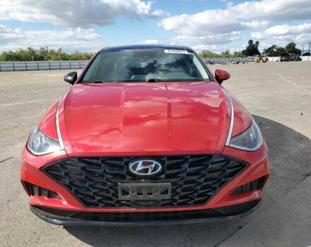 Красный Хендай Соната, объемом двигателя 2.5 л и пробегом 100 тыс. км за 3900 $, фото 4 на Automoto.ua