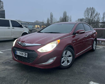 Красный Хендай Соната, объемом двигателя 2.4 л и пробегом 255 тыс. км за 9000 $, фото 1 на Automoto.ua