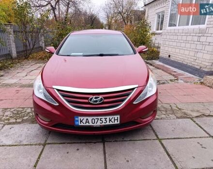 Красный Хендай Соната, объемом двигателя 2.36 л и пробегом 183 тыс. км за 6500 $, фото 1 на Automoto.ua