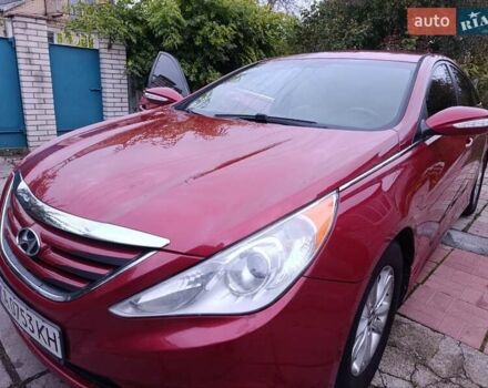 Красный Хендай Соната, объемом двигателя 2.36 л и пробегом 184 тыс. км за 6900 $, фото 1 на Automoto.ua