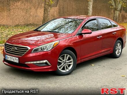 Красный Хендай Соната, объемом двигателя 2.4 л и пробегом 240 тыс. км за 9500 $, фото 1 на Automoto.ua