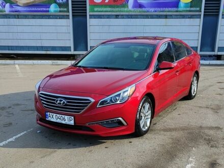 Червоний Хендай Соната, об'ємом двигуна 2.4 л та пробігом 162 тис. км за 9800 $, фото 1 на Automoto.ua