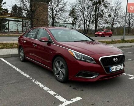 Красный Хендай Соната, объемом двигателя 2 л и пробегом 148 тыс. км за 13500 $, фото 1 на Automoto.ua