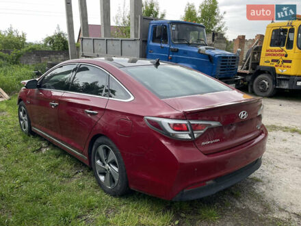 Хендай Соната 2015 в Львове на Automoto.ua Красный Хендай Соната, объемом двигателя 2 л и пробегом 180 тыс. км за 7999 $, фото 1 на Automoto.ua