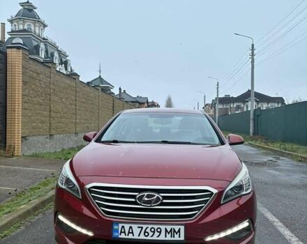 Червоний Хендай Соната, об'ємом двигуна 2.4 л та пробігом 85 тис. км за 11700 $, фото 1 на Automoto.ua