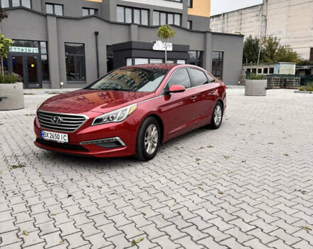 Червоний Хендай Соната, об'ємом двигуна 2.4 л та пробігом 170 тис. км за 9999 $, фото 1 на Automoto.ua