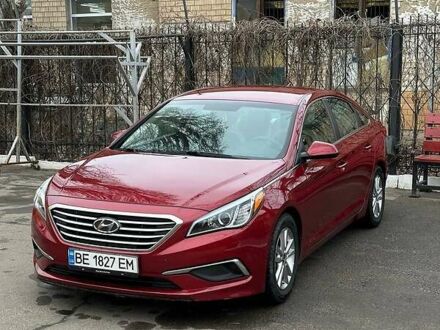 Хендай Соната 2016 у Миколаєві на Automoto.ua Червоний Хендай Соната, об'ємом двигуна 2.4 л та пробігом 105 тис. км за 10500 $, фото 1 на Automoto.ua