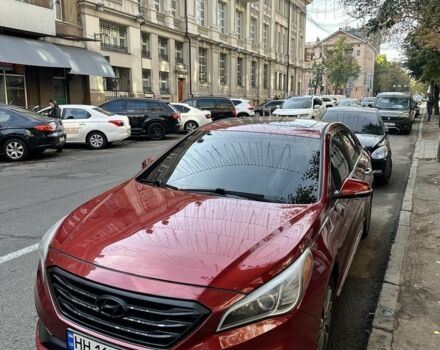 Червоний Хендай Соната, об'ємом двигуна 2.4 л та пробігом 200 тис. км за 7600 $, фото 1 на Automoto.ua