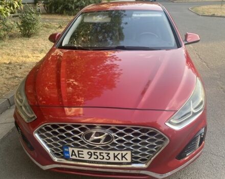 Червоний Хендай Соната, об'ємом двигуна 2.4 л та пробігом 200 тис. км за 14000 $, фото 1 на Automoto.ua