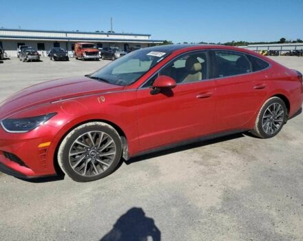 Красный Хендай Соната, объемом двигателя 1.6 л и пробегом 48 тыс. км за 4000 $, фото 1 на Automoto.ua