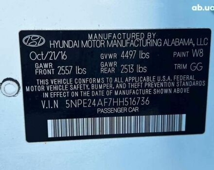 Хендай Соната, объемом двигателя 2.4 л и пробегом 194 тыс. км за 8700 $, фото 17 на Automoto.ua