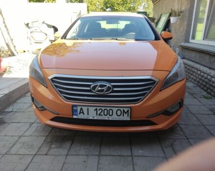 Желтый Хендай Соната, объемом двигателя 2 л и пробегом 500 тыс. км за 6500 $, фото 4 на Automoto.ua