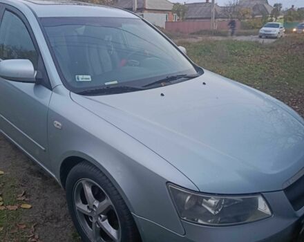 Серый Хендай Соната, объемом двигателя 2 л и пробегом 2 тыс. км за 3400 $, фото 3 на Automoto.ua