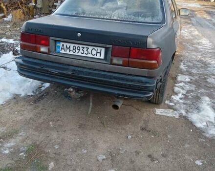 Серый Хендай Соната, объемом двигателя 1.8 л и пробегом 350 тыс. км за 1200 $, фото 11 на Automoto.ua