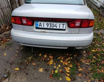 Серый Хендай Соната, объемом двигателя 2 л и пробегом 673 тыс. км за 1300 $, фото 1 на Automoto.ua