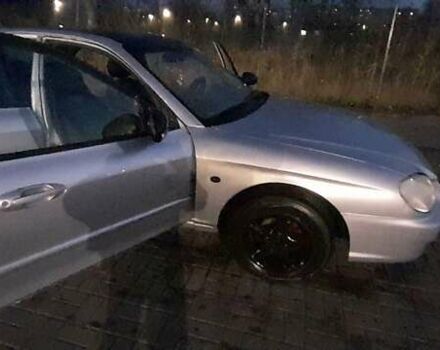 Серый Хендай Соната, объемом двигателя 2 л и пробегом 317 тыс. км за 3100 $, фото 1 на Automoto.ua