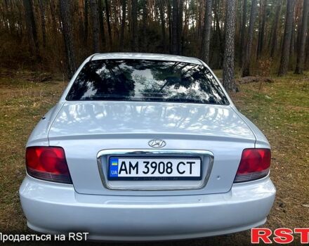 Серый Хендай Соната, объемом двигателя 20 л и пробегом 280 тыс. км за 3700 $, фото 12 на Automoto.ua