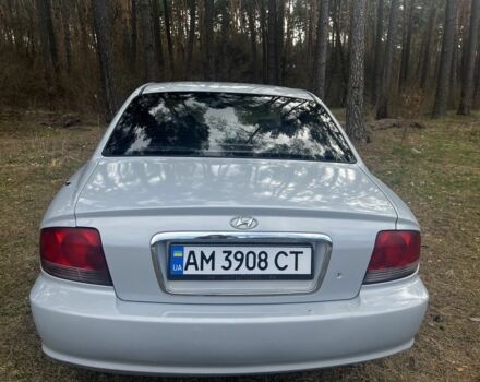 Сірий Хендай Соната, об'ємом двигуна 2 л та пробігом 281 тис. км за 3200 $, фото 5 на Automoto.ua