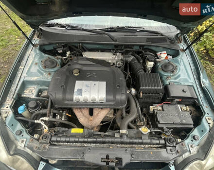 Серый Хендай Соната, объемом двигателя 2 л и пробегом 270 тыс. км за 1650 $, фото 8 на Automoto.ua