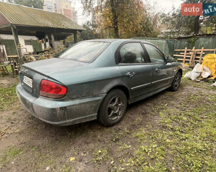 Серый Хендай Соната, объемом двигателя 2 л и пробегом 270 тыс. км за 1650 $, фото 5 на Automoto.ua