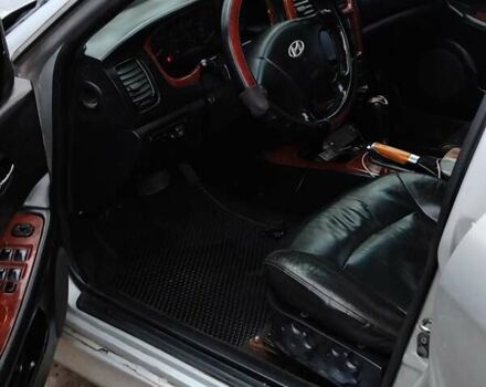 Серый Хендай Соната, объемом двигателя 2 л и пробегом 40 тыс. км за 3800 $, фото 3 на Automoto.ua