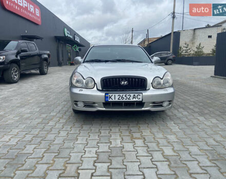 Серый Хендай Соната, объемом двигателя 2 л и пробегом 270 тыс. км за 2750 $, фото 10 на Automoto.ua