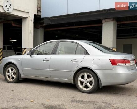 Серый Хендай Соната, объемом двигателя 2.4 л и пробегом 200 тыс. км за 3700 $, фото 21 на Automoto.ua