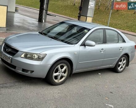 Серый Хендай Соната, объемом двигателя 2.4 л и пробегом 200 тыс. км за 3700 $, фото 36 на Automoto.ua