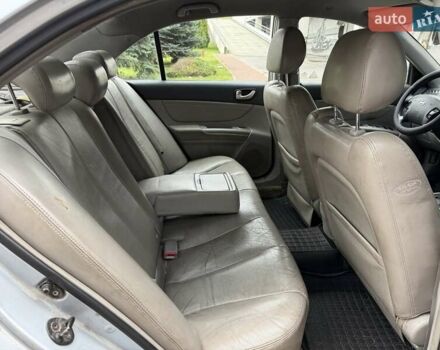 Серый Хендай Соната, объемом двигателя 2.4 л и пробегом 200 тыс. км за 3700 $, фото 43 на Automoto.ua