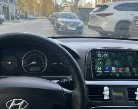 Серый Хендай Соната, объемом двигателя 2 л и пробегом 271 тыс. км за 4250 $, фото 19 на Automoto.ua