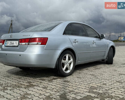 Серый Хендай Соната, объемом двигателя 2.36 л и пробегом 307 тыс. км за 5550 $, фото 18 на Automoto.ua