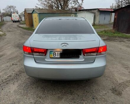 Серый Хендай Соната, объемом двигателя 2 л и пробегом 191 тыс. км за 5950 $, фото 9 на Automoto.ua