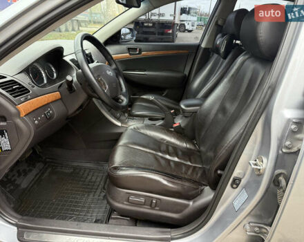 Серый Хендай Соната, объемом двигателя 2.4 л и пробегом 266 тыс. км за 8500 $, фото 15 на Automoto.ua