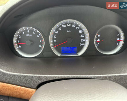 Серый Хендай Соната, объемом двигателя 2.4 л и пробегом 266 тыс. км за 8500 $, фото 7 на Automoto.ua
