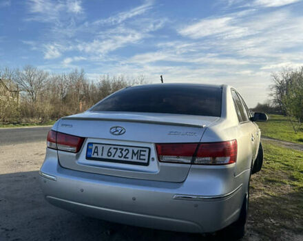 Серый Хендай Соната, объемом двигателя 2 л и пробегом 273 тыс. км за 6300 $, фото 10 на Automoto.ua