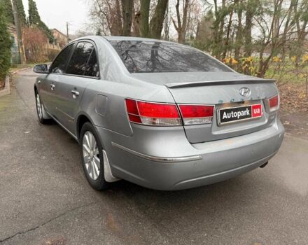 Серый Хендай Соната, объемом двигателя 2.4 л и пробегом 266 тыс. км за 6990 $, фото 6 на Automoto.ua