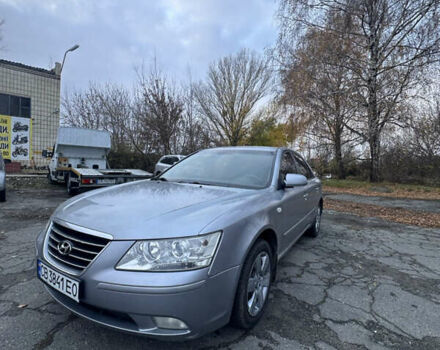 Серый Хендай Соната, объемом двигателя 2 л и пробегом 260 тыс. км за 4700 $, фото 6 на Automoto.ua