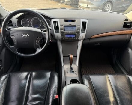 Серый Хендай Соната, объемом двигателя 2.4 л и пробегом 288 тыс. км за 6350 $, фото 9 на Automoto.ua