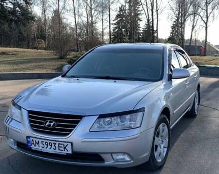 Серый Хендай Соната, объемом двигателя 2 л и пробегом 250 тыс. км за 7000 $, фото 3 на Automoto.ua