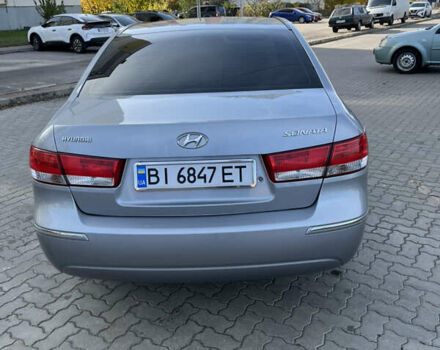 Хендай Соната 2008 у Полтаві на Automoto.ua Сірий Хендай Соната, об'ємом двигуна 2 л та пробігом 174 тис. км за 7300 $, фото 3 на Automoto.ua