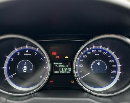 Серый Хендай Соната, объемом двигателя 2.4 л и пробегом 270 тыс. км за 7900 $, фото 10 на Automoto.ua