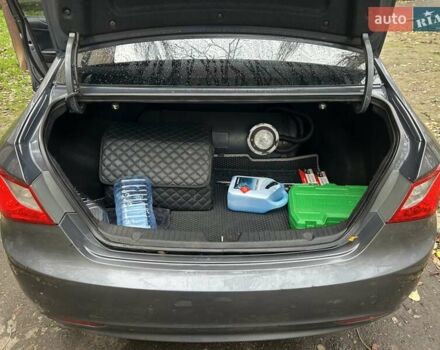 Серый Хендай Соната, объемом двигателя 2 л и пробегом 277 тыс. км за 6500 $, фото 16 на Automoto.ua