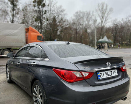 Серый Хендай Соната, объемом двигателя 2.36 л и пробегом 278 тыс. км за 7900 $, фото 7 на Automoto.ua