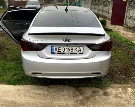 Серый Хендай Соната, объемом двигателя 2.4 л и пробегом 250 тыс. км за 7000 $, фото 9 на Automoto.ua