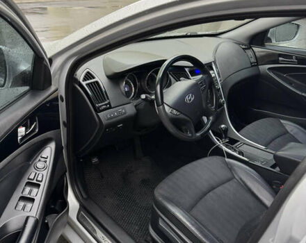 Серый Хендай Соната, объемом двигателя 2.36 л и пробегом 202 тыс. км за 7500 $, фото 12 на Automoto.ua