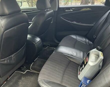 Серый Хендай Соната, объемом двигателя 2 л и пробегом 277 тыс. км за 6500 $, фото 14 на Automoto.ua