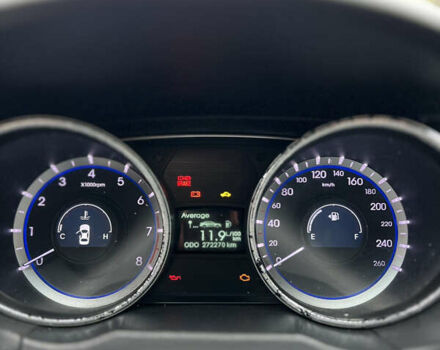 Серый Хендай Соната, объемом двигателя 2.36 л и пробегом 278 тыс. км за 7900 $, фото 10 на Automoto.ua