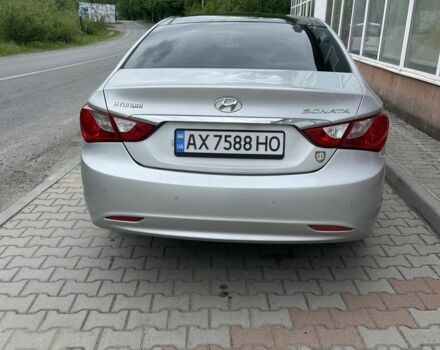 Серый Хендай Соната, объемом двигателя 2.4 л и пробегом 213 тыс. км за 7300 $, фото 4 на Automoto.ua