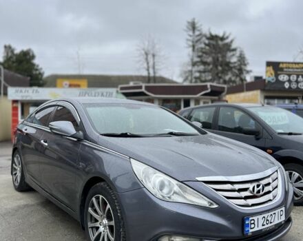 Серый Хендай Соната, объемом двигателя 2.4 л и пробегом 270 тыс. км за 7900 $, фото 3 на Automoto.ua