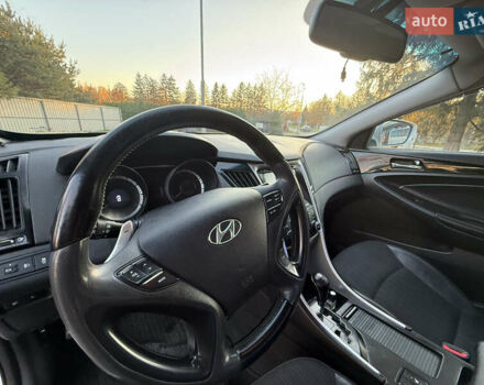 Серый Хендай Соната, объемом двигателя 2.36 л и пробегом 331 тыс. км за 10000 $, фото 7 на Automoto.ua